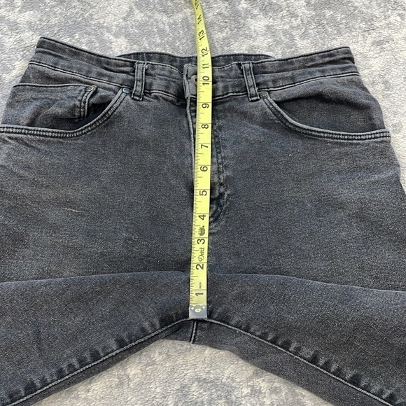 The Ragged Priest High Rise Straight Leg Jeans Antique Faded Black Sz 30 - Picture 9 of 14